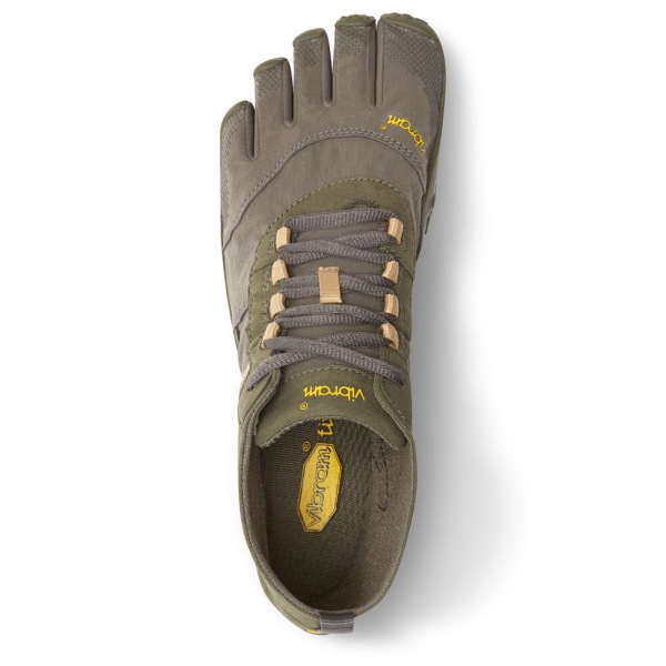 Panske Turistické Topánky Vibram Slovensko - FiveFingers V-Trek Tmavo Siva | 0491ZMTRX